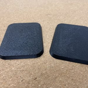 Table Top Gaming Set of 2 Artillery Bases