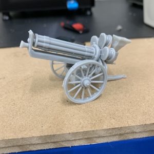 3D Printed Repeating Powder Cannon for Tabletop Gaming Turnip28