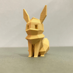 Eevee Low Poly Pokemon From