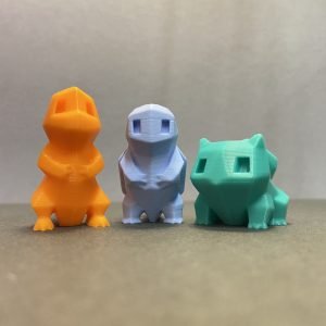 Low Poly Pokemon Starter Bundle