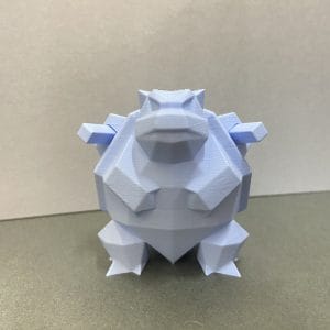 Blastoise Low Poly Pokemon