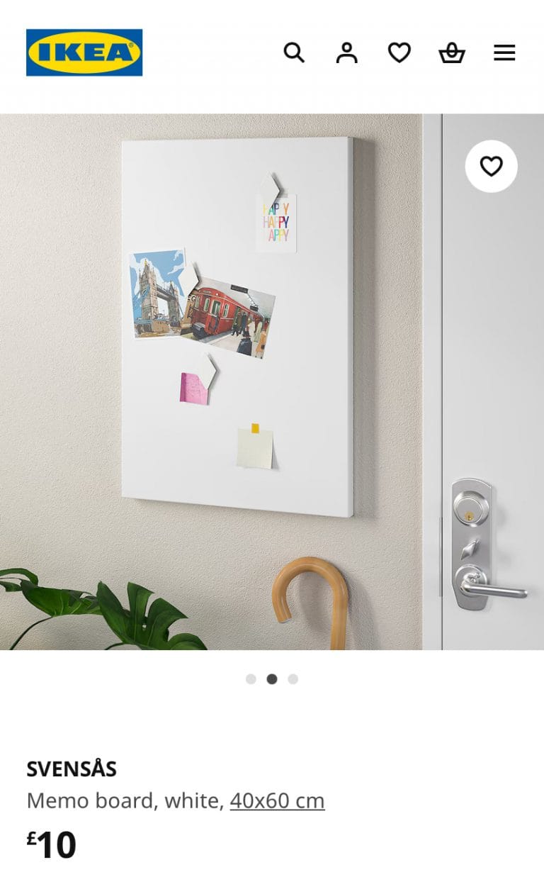 Ikea Svensas Magnetic Board