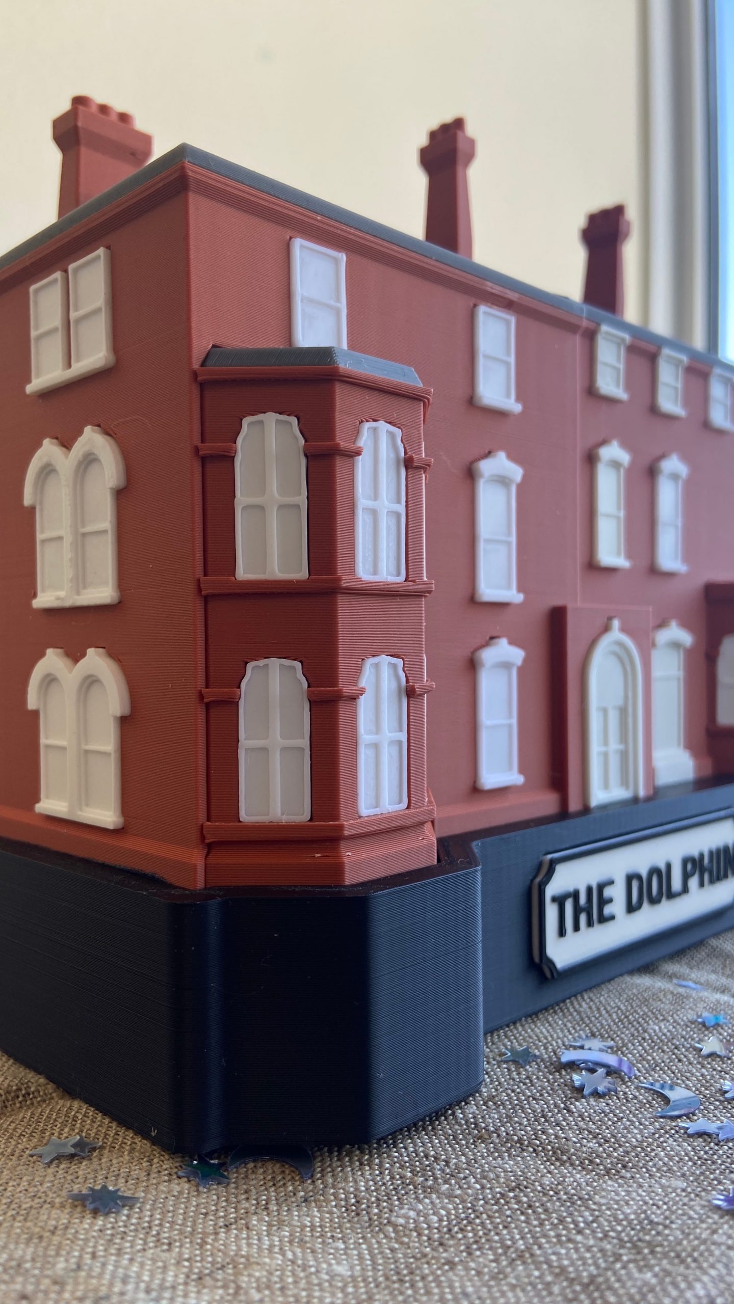 3D Printed Dolphin Pub Cleethorpes